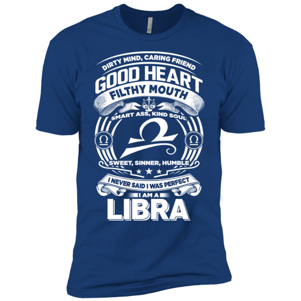 Good Heart Libra Zodiac Premium Short Sleeve T-Shirt