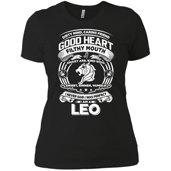 Good Heart Leo Zodiac Ladies T-Shirt