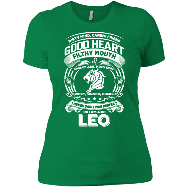 Good Heart Leo Zodiac Ladies T-Shirt