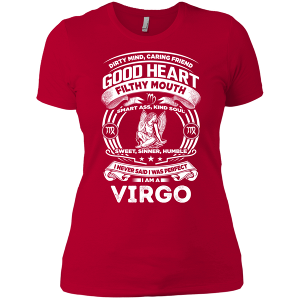 Good Heart Virgo Zodiac Ladies' Boyfriend T-Shirt