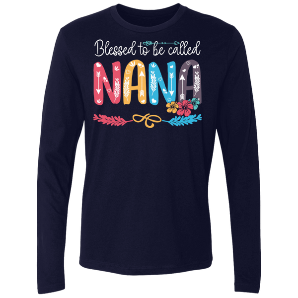 Blessed To Be Called Nana V1 Men's Premium LS