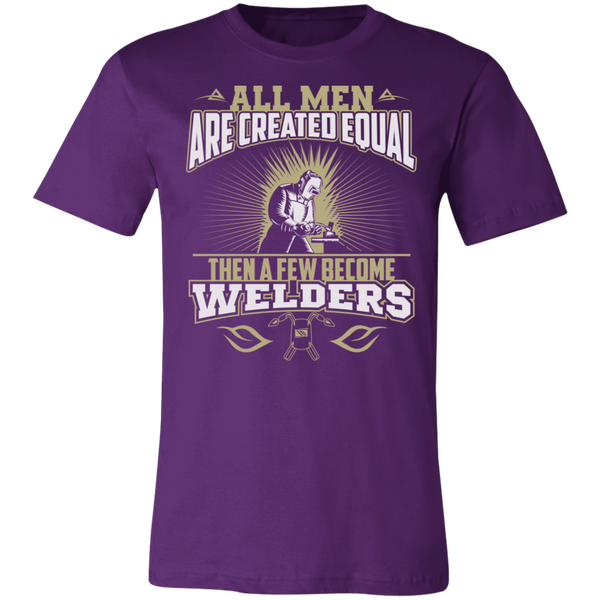 A Few Men Became Welders BC Unisex Jersey Short-Sleeve T-Shirt