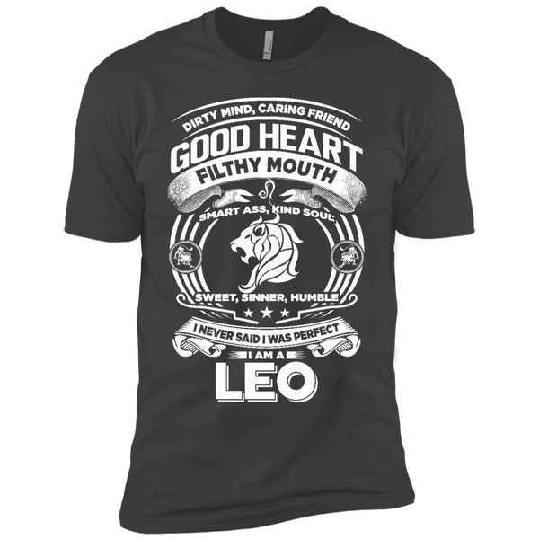 Good Heart Leo Zodiac Premium Short Sleeve T-Shirt