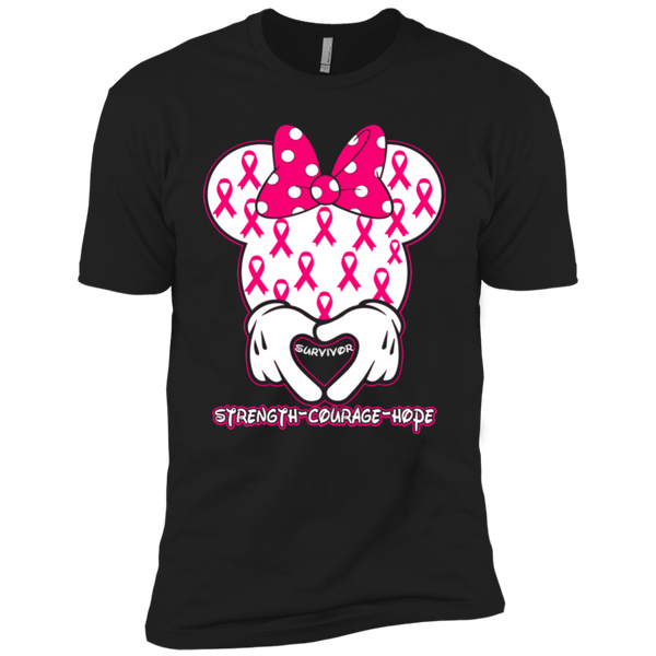 Pink Survivor Premium Short Sleeve T-Shirt