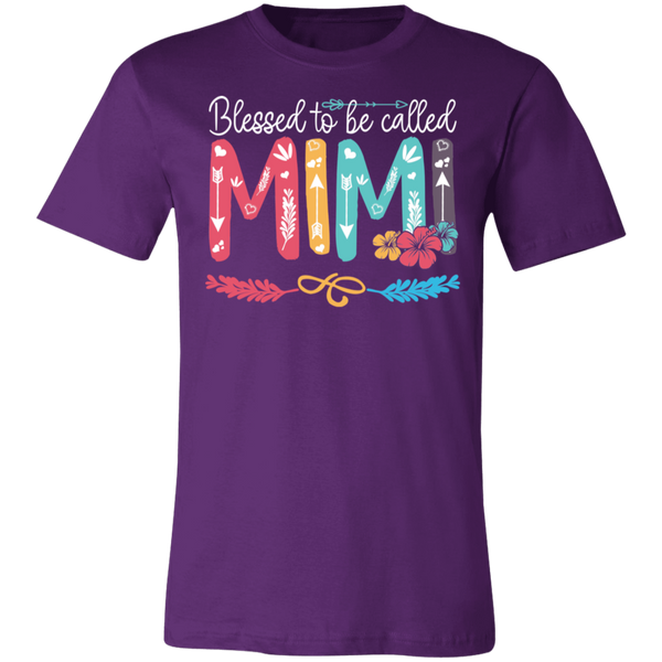 Blessed To Be Called Mimi BC Unisex Jersey Short-Sleeve T-Shirt