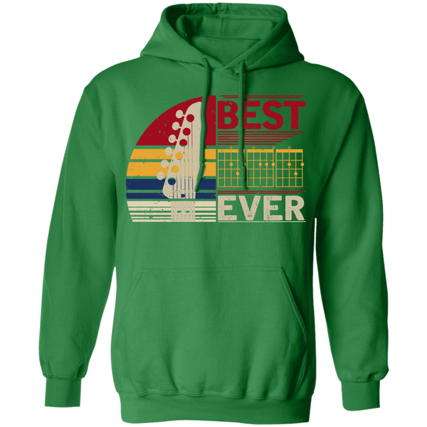 Best Guitar Dad Ever Beater Pullover Hoodie
