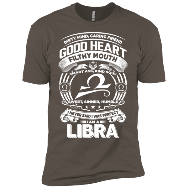 Good Heart Libra Zodiac Premium Short Sleeve T-Shirt