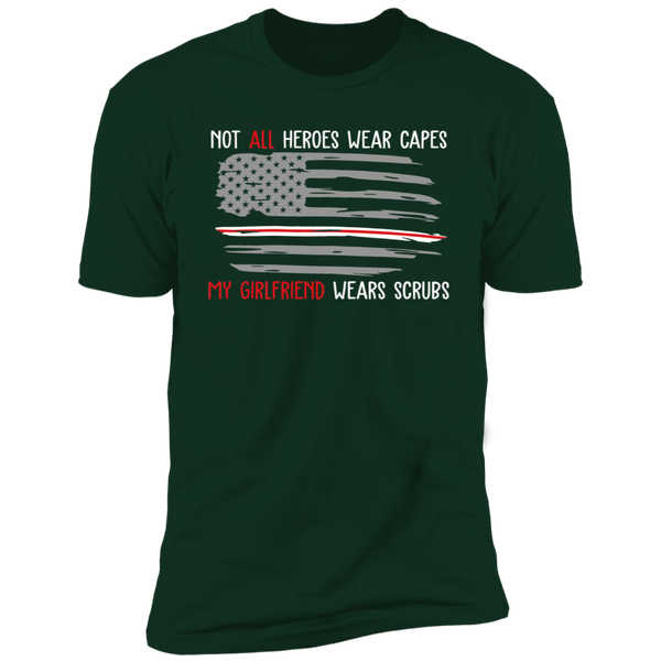 My Girlfriend Wear Scrubs Premium Short Sleeve T-Shirt