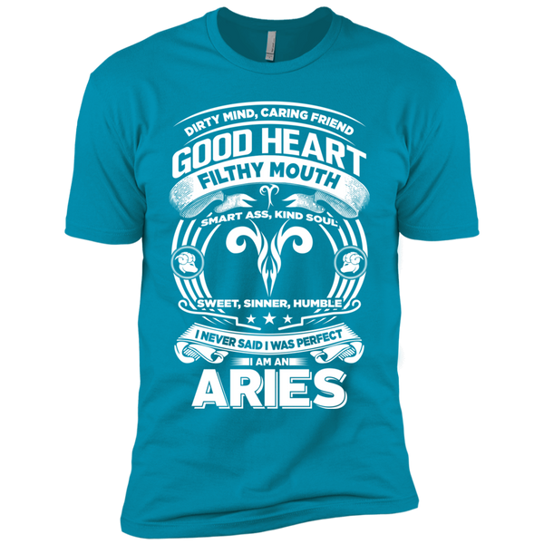 Good Heart Aries Zodiac Premium Short Sleeve T-Shirt