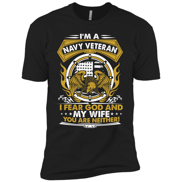 I'm a Navy Veteran Premium Short Sleeve T-Shirt