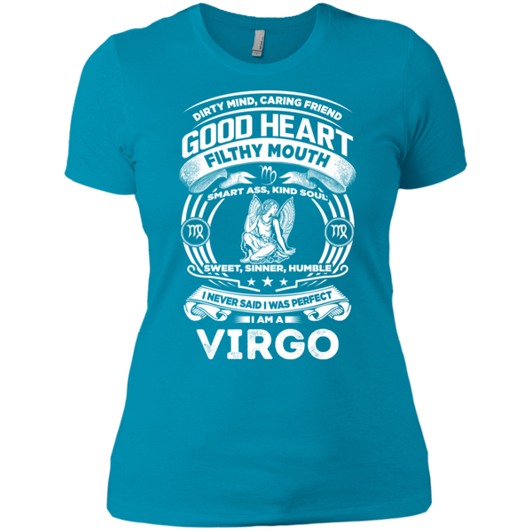 Good Heart Virgo Zodiac Ladies' Boyfriend T-Shirt