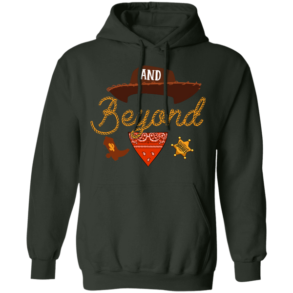 And beyond Pullover Hoodie