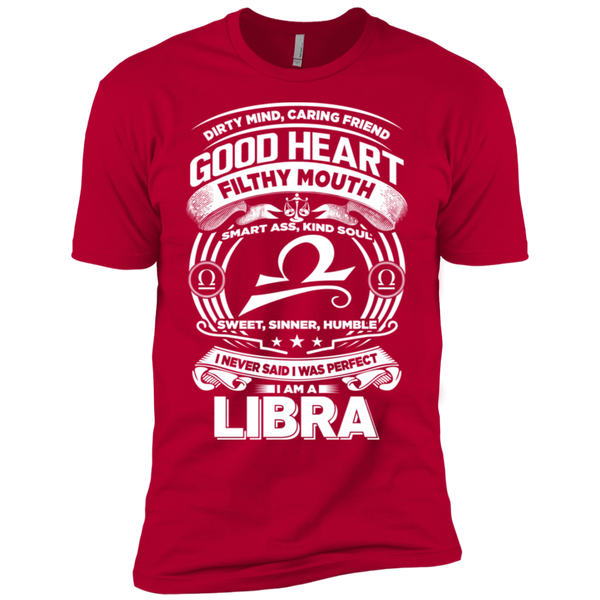 Good Heart Libra Zodiac Premium Short Sleeve T-Shirt
