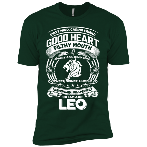 Good Heart Leo Zodiac Premium Short Sleeve T-Shirt