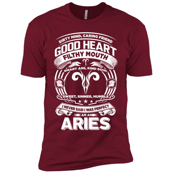 Good Heart Aries Zodiac Premium Short Sleeve T-Shirt