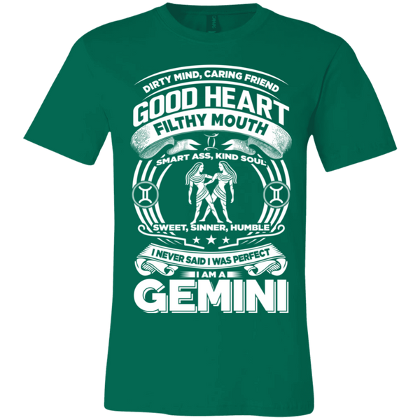 Good Heart Gemini Zodia Unisex Jersey Short-Sleeve T-Shirt