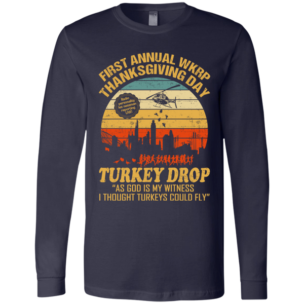 First Annual WKRP V1 Men's Jersey LS T-Shirt