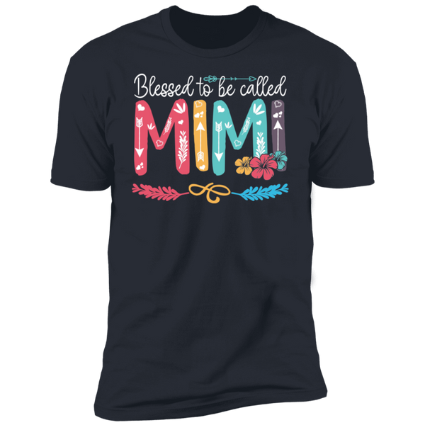 Blessed To Be Called Mimi V1 Premium Short Sleeve T-Shirt