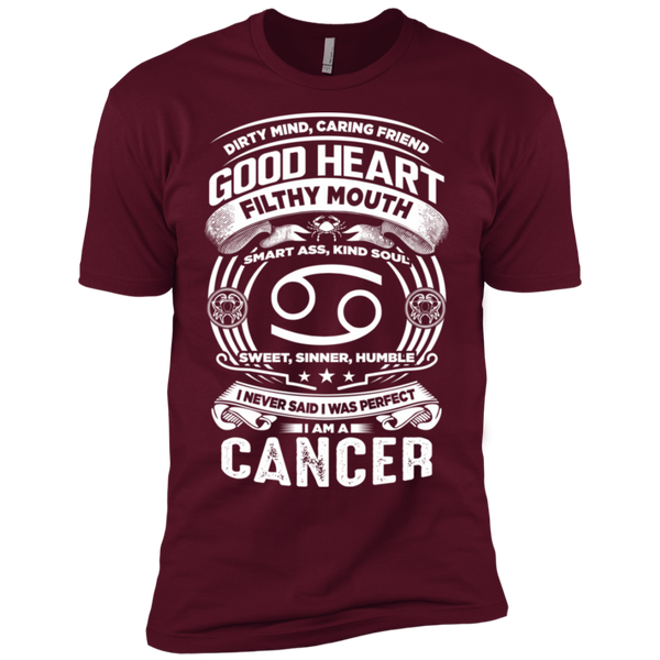 Good Heart Cancer Zodiac Premium Short Sleeve T-Shirt