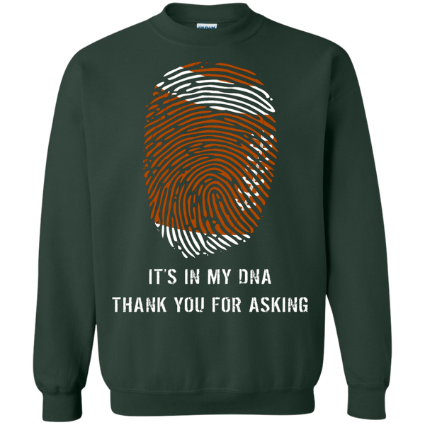 Football Is In My DNA T-shirt Sweatshirt  8 oz