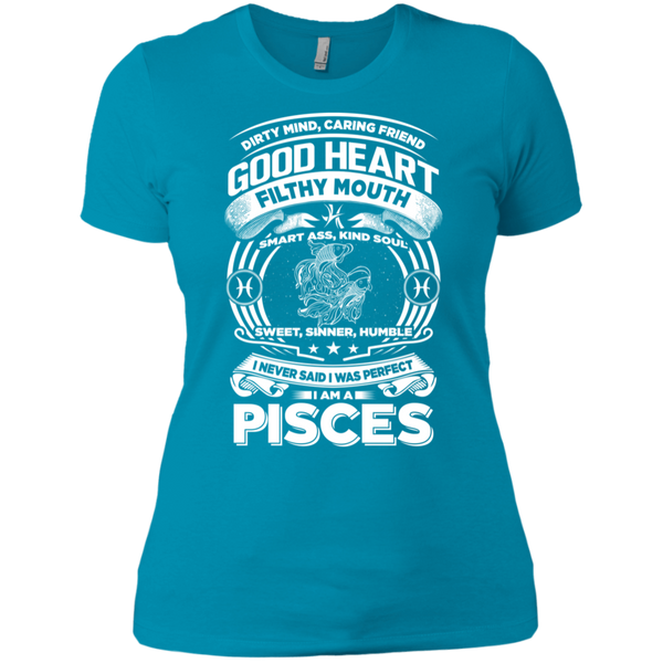 Good Heart Pisces Zodiac Ladies T-Shirt