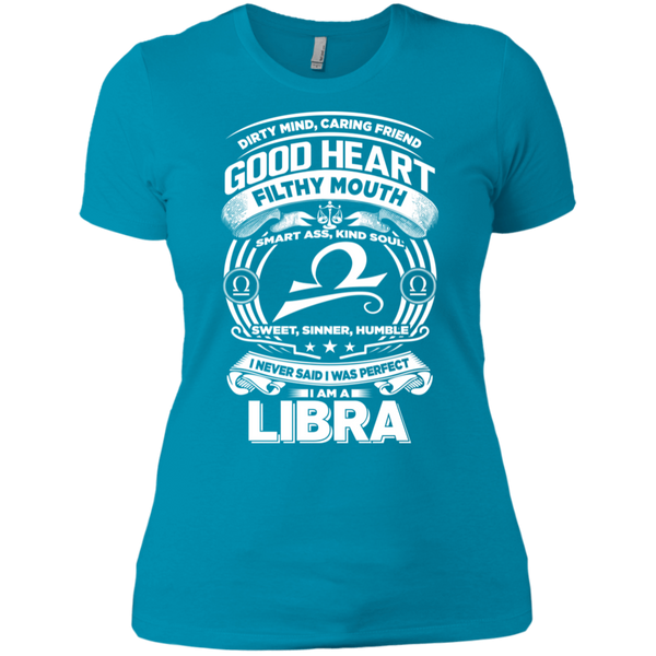 Good Heart Libra Zodiac Ladies T-Shirt
