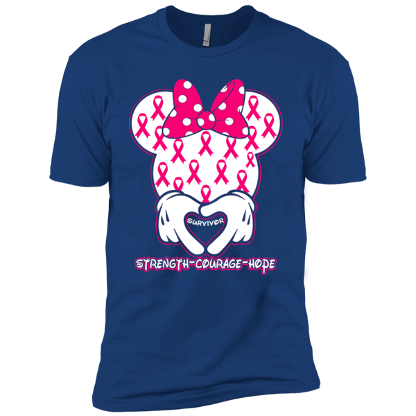 Pink Survivor Premium Short Sleeve T-Shirt