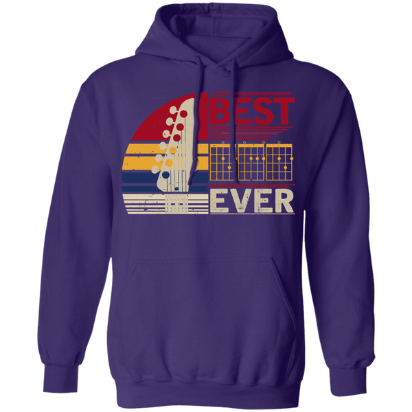 Best Guitar Dad Ever Beater Pullover Hoodie