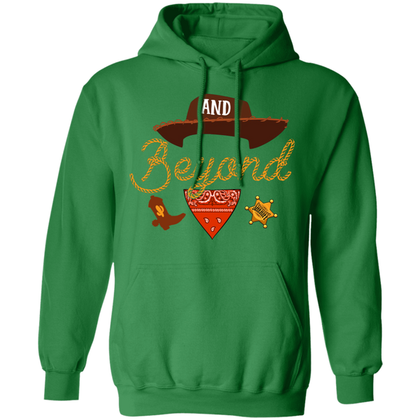 And beyond Pullover Hoodie