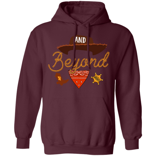 And beyond Pullover Hoodie