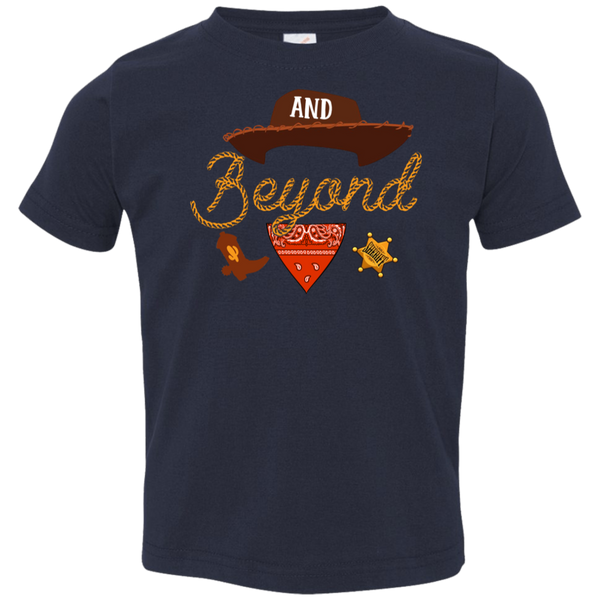 And Beyond Toddler Jersey T-Shirt