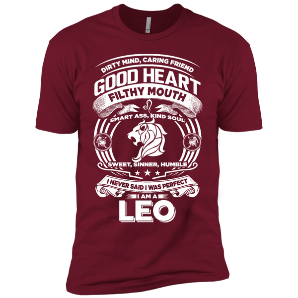 Good Heart Leo Zodiac Premium Short Sleeve T-Shirt