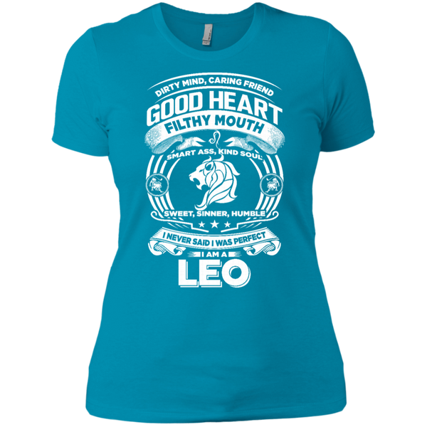 Good Heart Leo Zodiac Ladies T-Shirt