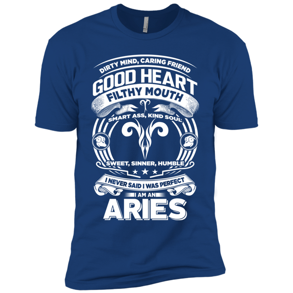 Good Heart Aries Zodiac Premium Short Sleeve T-Shirt