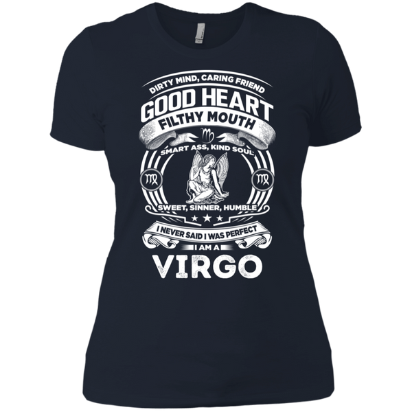 Good Heart Virgo Zodiac Ladies' Boyfriend T-Shirt