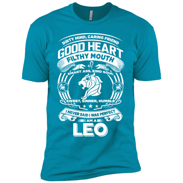 Good Heart Leo Zodiac Premium Short Sleeve T-Shirt