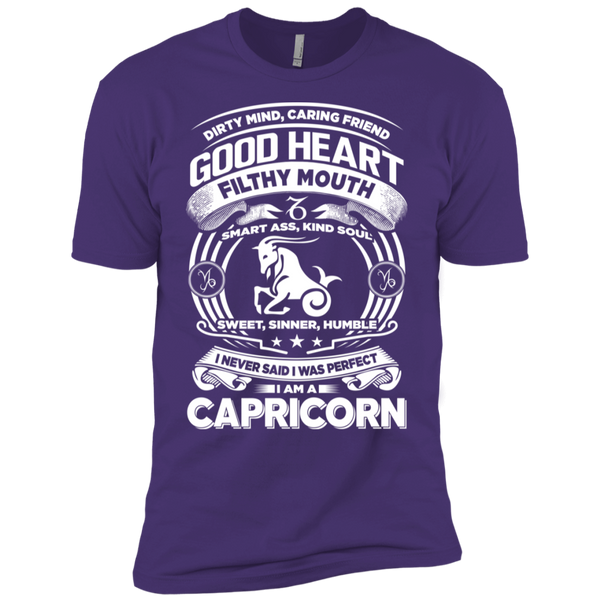 Good Heart Capricorn Zodiac Premium Short Sleeve T-Shirt