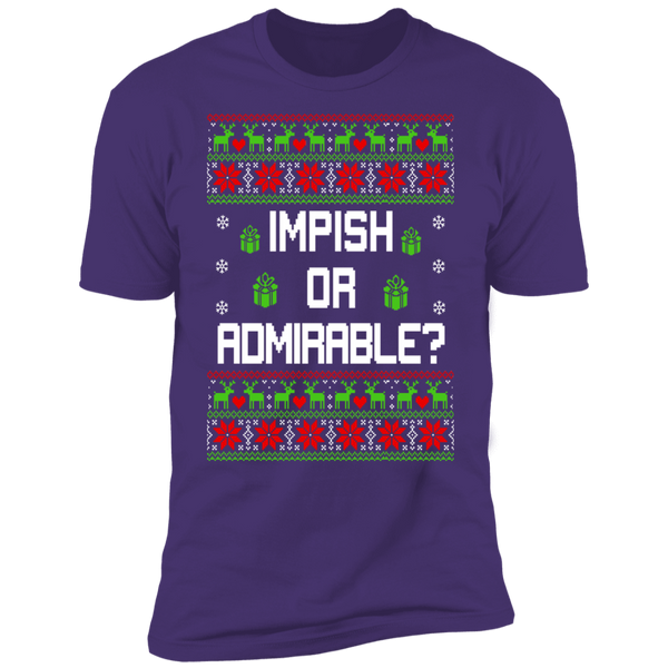 Impish Or Admirable  Premium Short Sleeve T-Shirt V1