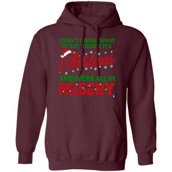 Christmas Misery Pullover Hoodie - V2