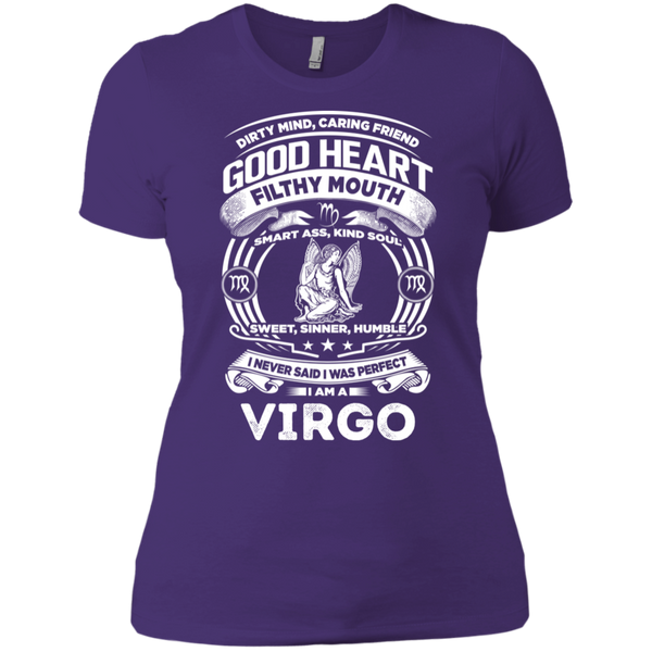 Good Heart Virgo Zodiac Ladies' Boyfriend T-Shirt