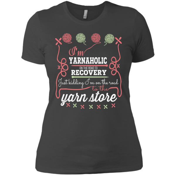 I'm Yarnaholic Ladies T-Shirt