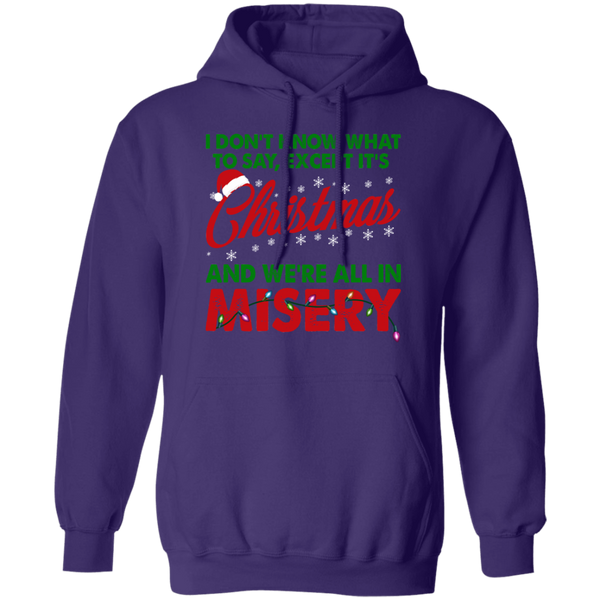 Christmas Misery Pullover Hoodie - V2